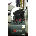 CASCO JET TRE 3 BOTTONI BIANCO LUCIDO GLOSS WHITE HELMO