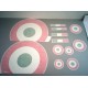 KIT ADESIVI BANDIERA ITALIA VESPA