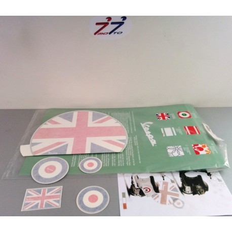 KIT ADESIVI BANDIERA UK VESPA