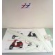 KIT ADESIVI VESPA SPORT BIANCO LX