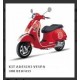 KIT ADESIVI VESPA 300 BIANCO 