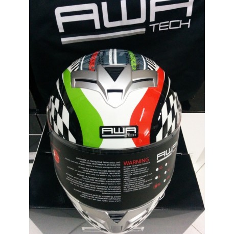 CASCO INTEGRALE Awatech Basic Full Face Outrun