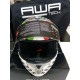 CASCO INTEGRALE Awatech Basic Full Face Outrun