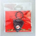 Portachiavi - 4R Key Shield Carbon con stemma 12mm Carbon Look Logo HONDA