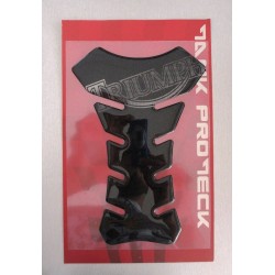 PROTEZIONE ADESIVA SERBATOIO - PARASERBATOIO TRIUMPH NERO