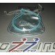 BRACCIALE ARGENTO LOGO VESPA AZZURRO UOMO